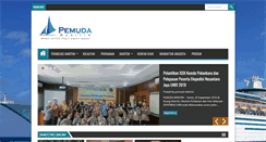 Desktop Screenshot of pemudamaritim.com